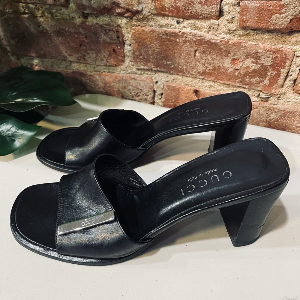 Gucci Leather Sandals